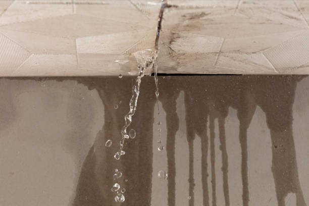 Professional Flood Damage Cleanup technician working in Burlington, WI